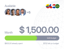 $6 – $12/hr