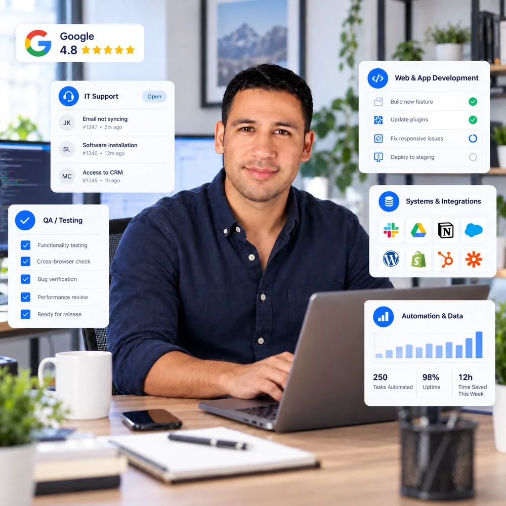 Tech Virtual Assistants $6-$10 Per Hour